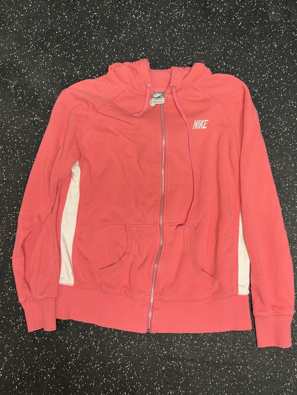 Y2K Nike Pink Zip-Up Jacket - Size Youth XL